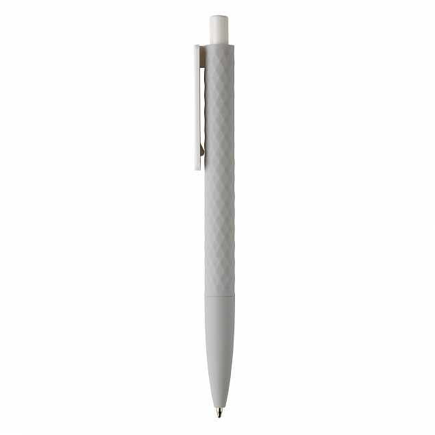 Ручка X3 Smooth Touch, серый с логотипом в Ставрополе заказать по выгодной цене в кибермаркете AvroraStore