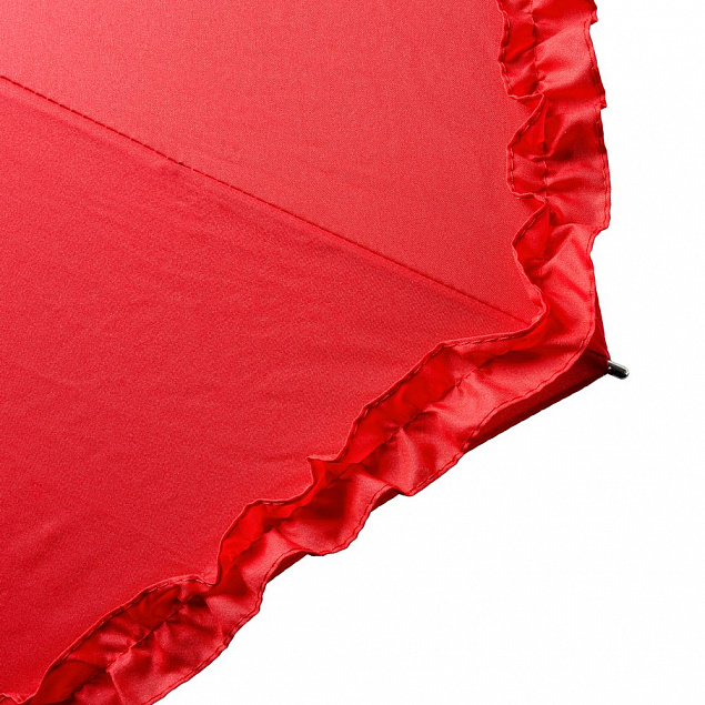 Зонт-трость «Сердце», красный с логотипом в Ставрополе заказать по выгодной цене в кибермаркете AvroraStore
