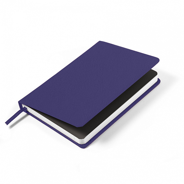 Ежедневник недатированный Duncan, А5,  фиолетовый, белый блок с логотипом в Ставрополе заказать по выгодной цене в кибермаркете AvroraStore
