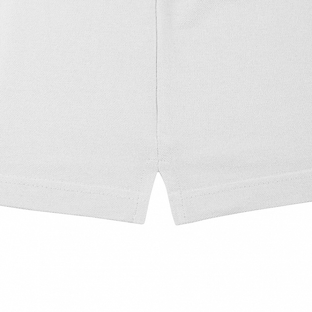 Рубашка поло Heavymill белая с логотипом в Ставрополе заказать по выгодной цене в кибермаркете AvroraStore