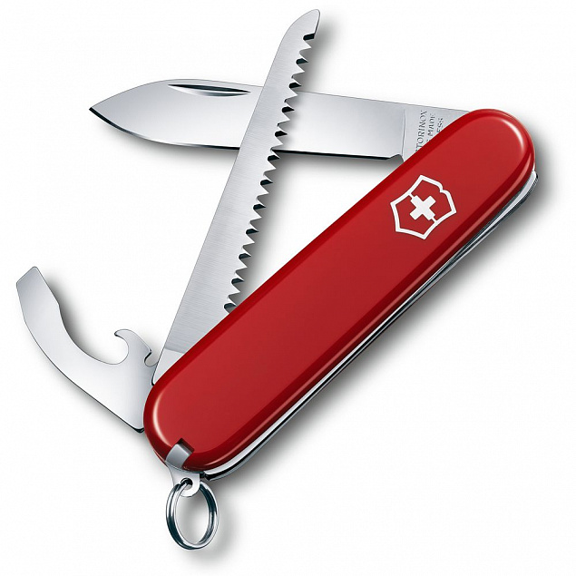 Нож перочинный Walker 84, красный с логотипом в Ставрополе заказать по выгодной цене в кибермаркете AvroraStore