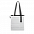 Шоппер Superbag Bubble (белый с черным) с логотипом в Ставрополе заказать по выгодной цене в кибермаркете AvroraStore