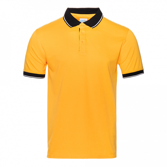 Рубашка поло Рубашка 04C Жёлтый с логотипом в Ставрополе заказать по выгодной цене в кибермаркете AvroraStore