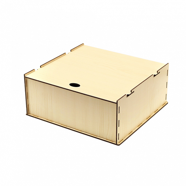 Подарочная коробка ламинированная из HDF 24,5*25,5*10,5 см с логотипом в Ставрополе заказать по выгодной цене в кибермаркете AvroraStore