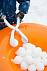 Снежколеп, синий с логотипом в Ставрополе заказать по выгодной цене в кибермаркете AvroraStore