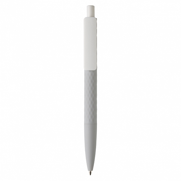 Ручка X3 Smooth Touch, серый с логотипом в Ставрополе заказать по выгодной цене в кибермаркете AvroraStore