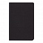 Блокнот Excentrica, черный с голубым с логотипом в Ставрополе заказать по выгодной цене в кибермаркете AvroraStore