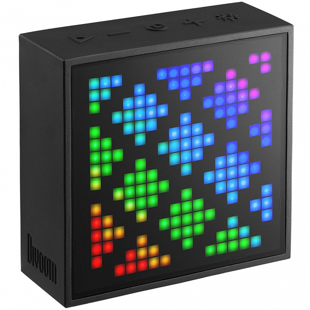 Беспроводная колонка с пиксельным дисплеем Timebox-Evo с логотипом в Ставрополе заказать по выгодной цене в кибермаркете AvroraStore