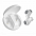 Наушники беспроводные GEOZON SPACE, с зарядным боксом, покрытие soft touch, черные с логотипом в Ставрополе заказать по выгодной цене в кибермаркете AvroraStore