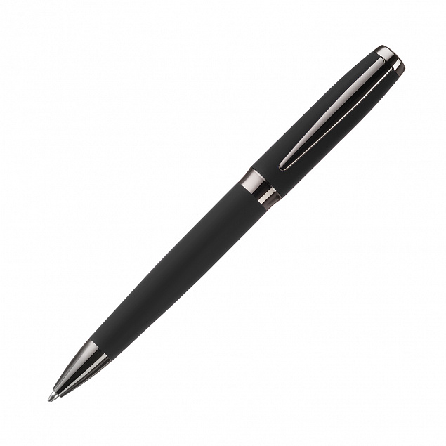 Шариковая ручка Monreal, черная с логотипом в Ставрополе заказать по выгодной цене в кибермаркете AvroraStore