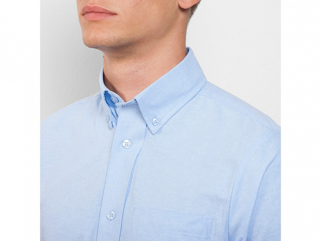 Рубашка с длинным рукавом «Oxford», мужская с логотипом в Ставрополе заказать по выгодной цене в кибермаркете AvroraStore