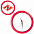 Часы настенные "ПРОМО" разборные ; красный, D28,5 см; пластик с логотипом в Ставрополе заказать по выгодной цене в кибермаркете AvroraStore
