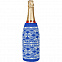 Чехол вязаный на бутылку/термос "Зимний орнамент" с логотипом в Ставрополе заказать по выгодной цене в кибермаркете AvroraStore