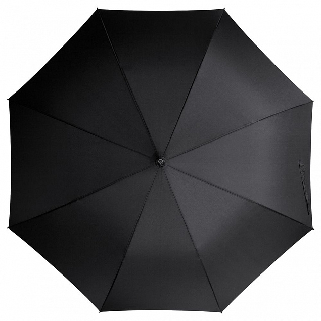 Зонт-трость Classic, черный с логотипом в Ставрополе заказать по выгодной цене в кибермаркете AvroraStore
