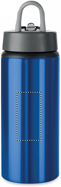 Фляга алюминиевая 600мл с логотипом в Ставрополе заказать по выгодной цене в кибермаркете AvroraStore