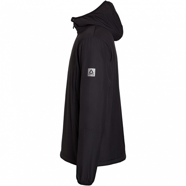 Куртка мужская Outdoor Fleece Lined Jacket, черная с логотипом в Ставрополе заказать по выгодной цене в кибермаркете AvroraStore