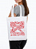 Холщовая сумка Marvel, белая с логотипом в Ставрополе заказать по выгодной цене в кибермаркете AvroraStore