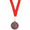 Медаль наградная на ленте  "Бронза" с логотипом в Ставрополе заказать по выгодной цене в кибермаркете AvroraStore