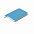 Ежедневник недатированный SALLY, A6, синий, кремовый блок с логотипом в Ставрополе заказать по выгодной цене в кибермаркете AvroraStore