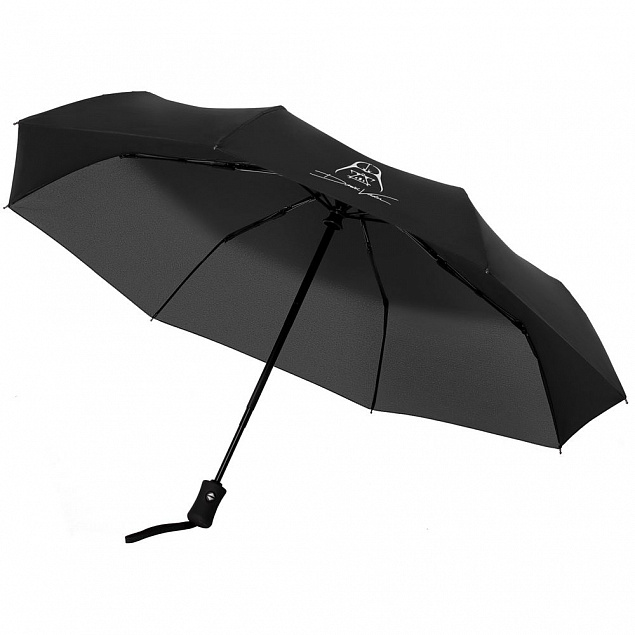 Зонт складной Darth Vader, черный с логотипом в Ставрополе заказать по выгодной цене в кибермаркете AvroraStore