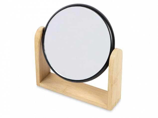 Зеркало из бамбука «Black Mirror» с логотипом в Ставрополе заказать по выгодной цене в кибермаркете AvroraStore