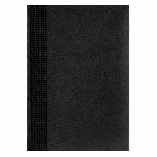 Недатированный ежедневник VELVET 650U (5451) 145x205мм , без календаря, черный с логотипом в Ставрополе заказать по выгодной цене в кибермаркете AvroraStore