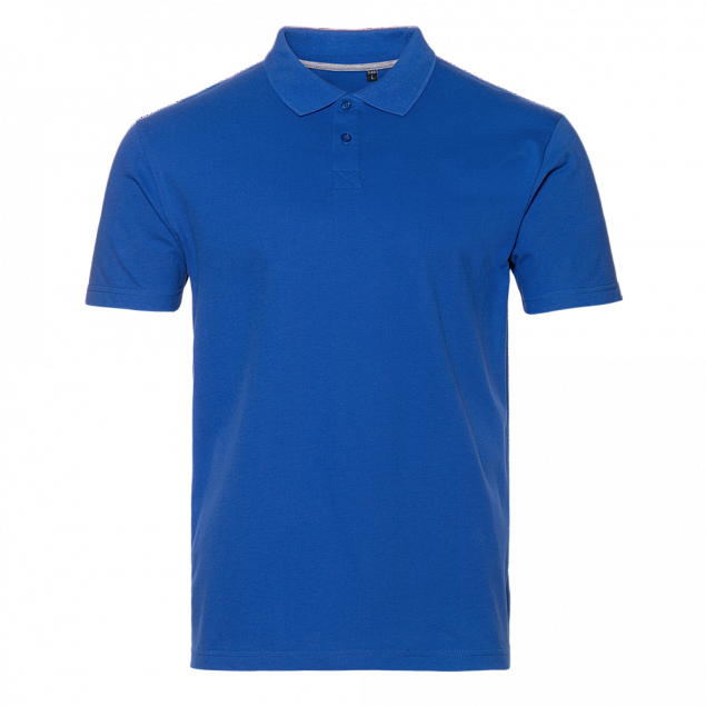 Рубашка поло StanPoloBlank Синий с логотипом в Ставрополе заказать по выгодной цене в кибермаркете AvroraStore