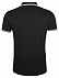 Рубашка поло мужская PASADENA MEN 200 с контрастной отделкой, серый меланж c оранжевым с логотипом в Ставрополе заказать по выгодной цене в кибермаркете AvroraStore