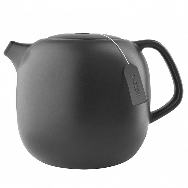 Чайник заварочный Nordic Kitchen, черный с логотипом в Ставрополе заказать по выгодной цене в кибермаркете AvroraStore