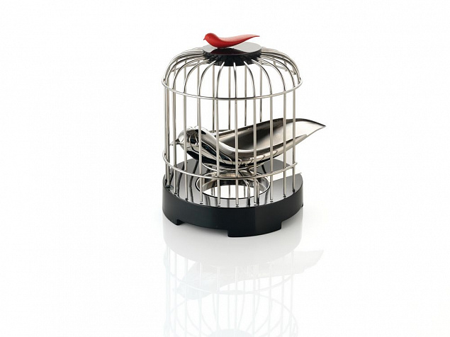 Музыкальный заварочный набор «Певчая птичка» с логотипом в Ставрополе заказать по выгодной цене в кибермаркете AvroraStore