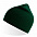 Шапка HOLLY двуслойная, пряжа Polylana®, 60% полиэстер, 40% акрил, темно-зеленый с логотипом в Ставрополе заказать по выгодной цене в кибермаркете AvroraStore