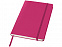 Блокнот классический офисный Juan А5, розовый с логотипом в Ставрополе заказать по выгодной цене в кибермаркете AvroraStore
