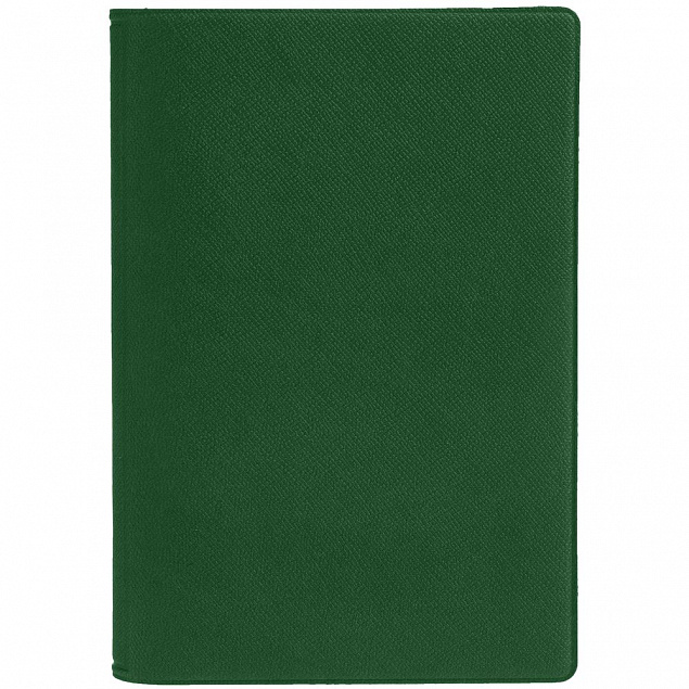 Обложка для паспорта Devon, темно-зеленый с логотипом в Ставрополе заказать по выгодной цене в кибермаркете AvroraStore