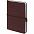 Блокнот Saffian Mini, коричневый с логотипом в Ставрополе заказать по выгодной цене в кибермаркете AvroraStore