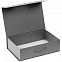Коробка Case, подарочная, серебристая с логотипом в Ставрополе заказать по выгодной цене в кибермаркете AvroraStore