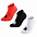 Набор из 3 пар спортивных носков Monterno Sport, серый, синий и оранжевый с логотипом в Ставрополе заказать по выгодной цене в кибермаркете AvroraStore