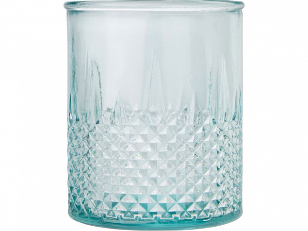 Подставка для чайной свечи из переработанного стекла Estrel, прозрачный с логотипом в Ставрополе заказать по выгодной цене в кибермаркете AvroraStore