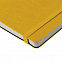 Ежедневник недатированный Boomer, А5,  желтый, кремовый блок, без обреза с логотипом в Ставрополе заказать по выгодной цене в кибермаркете AvroraStore