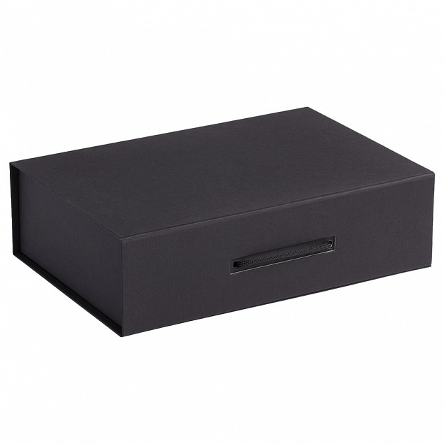 Коробка Case, подарочная, черная с логотипом в Ставрополе заказать по выгодной цене в кибермаркете AvroraStore