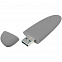 Флешка Pebble Type-C, USB 3.0, серая, 16 Гб с логотипом в Ставрополе заказать по выгодной цене в кибермаркете AvroraStore