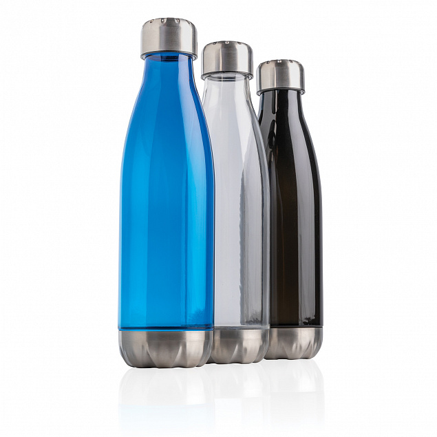 Герметичная бутылка для воды с крышкой из нержавеющей стали с логотипом в Ставрополе заказать по выгодной цене в кибермаркете AvroraStore