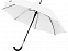 Зонт-трость Arch полуавтомат 23, белый с логотипом в Ставрополе заказать по выгодной цене в кибермаркете AvroraStore