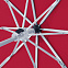 Зонт складной Fiber Alu Light, красный с логотипом в Ставрополе заказать по выгодной цене в кибермаркете AvroraStore