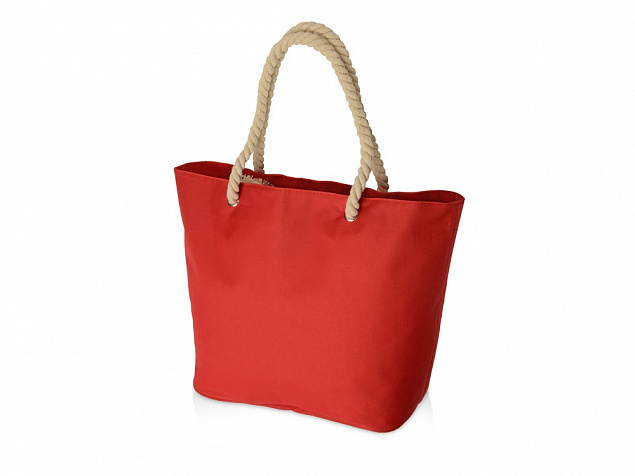 Пляжная сумка Seaside, красный с логотипом в Ставрополе заказать по выгодной цене в кибермаркете AvroraStore