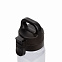 Бутылка для воды Aqua, черная (ТОЛЬКО ПОД ПОЛНУЮ ЗАПЕЧАТКУ) с логотипом в Ставрополе заказать по выгодной цене в кибермаркете AvroraStore