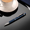 Шариковая ручка Crocus, синяя с логотипом в Ставрополе заказать по выгодной цене в кибермаркете AvroraStore