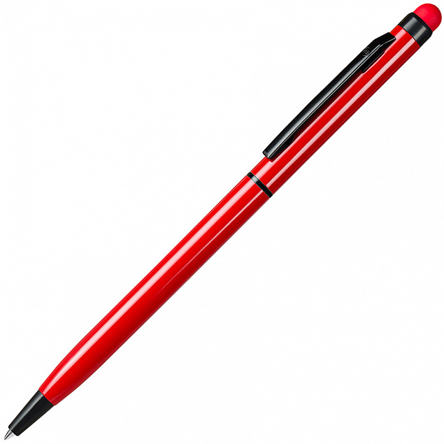 Ручка шариковая со стилусом TOUCHWRITER BLACK, глянцевый корпус с логотипом в Ставрополе заказать по выгодной цене в кибермаркете AvroraStore