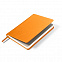 Ежедневник недатированный Anderson, А5,  оранжевый, белый блок с логотипом в Ставрополе заказать по выгодной цене в кибермаркете AvroraStore