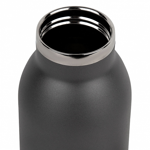Термобутылка вакуумная герметичная Portobello, Vesper, 500 ml, серая с логотипом в Ставрополе заказать по выгодной цене в кибермаркете AvroraStore