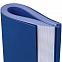 Ежедневник Flat Maxi, недатированный, синий с логотипом в Ставрополе заказать по выгодной цене в кибермаркете AvroraStore